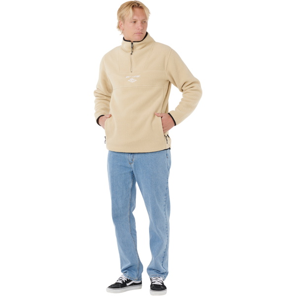 2025 Rip Curl Mens Bells Polar Fleece 08TMFL - Khaki Sand